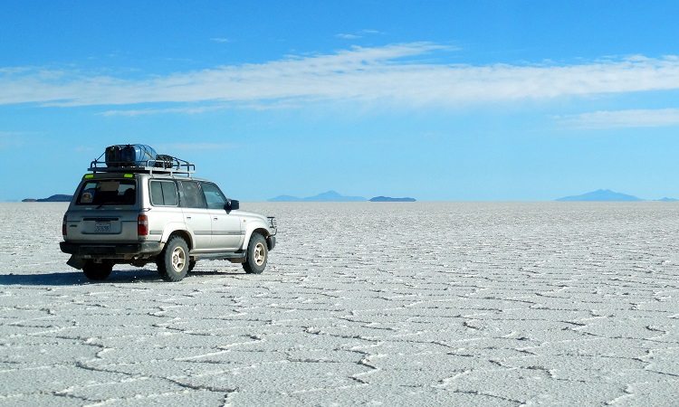 Salar de Uyuní, a Föld legnagyobb sóvidéke