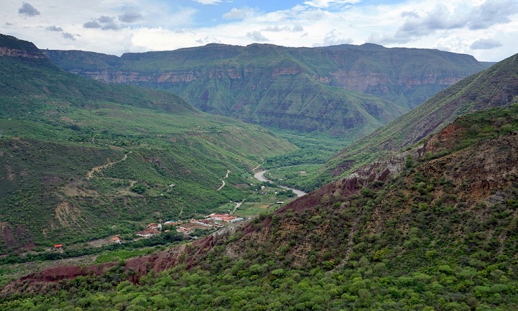 A Chicamocha-kanyon kevésbé ismert oldala
