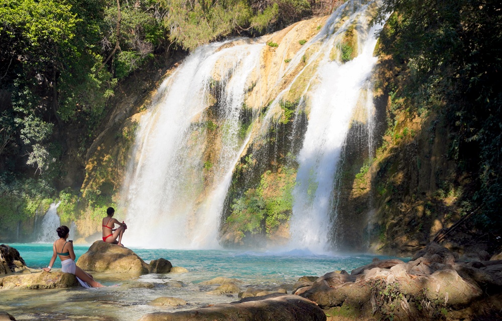 A Comitán környéki maja romvárosok és a Chiflón-vízesés