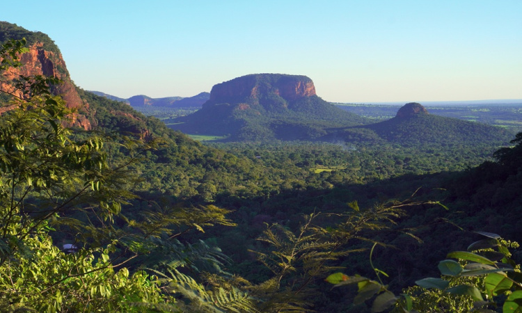 Aquidauana és a Serra do Maracajú