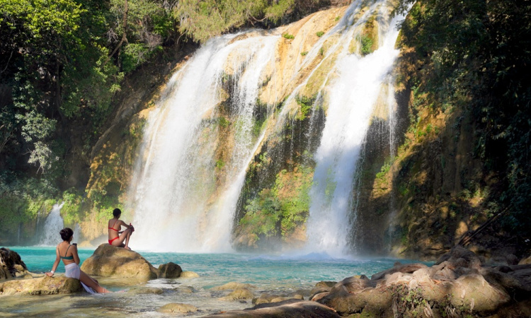 A Comitán környéki maja romvárosok és a Chiflón-vízesés